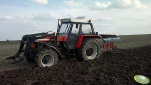 Zetor 12145 + Krone Mustang