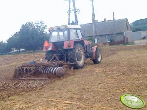 Zetor 12145 + talerzówka