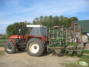 Zetor 12145 Turbo + agregat uprawowy Bomet