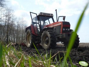 Zetor 12145 + włóka 