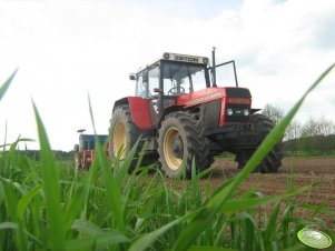 Zetor 12245 + agregat uprawno siewny