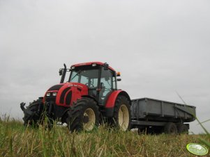 Zetor 12441 Forterra + przyczepa 7t