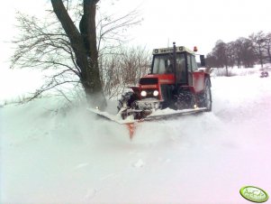 Zetor 16145 + pług śnieżny