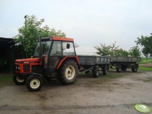 Zetor 3320 i przyczepy