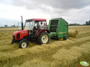 Zetor 3320 + JD 550