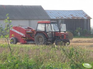 Zetor 3320 + prasa