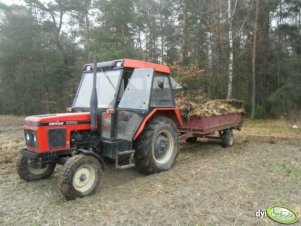 Zetor 3320 + rozrzutnik