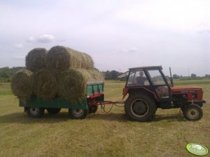 Zetor 5011+ przyczepa D35