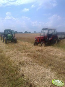 Zetor 5211 & Autosan D-732 i John Deere 3040 & Przyczepa T-058