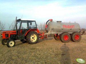 Zetor 5211 + beczkowóz