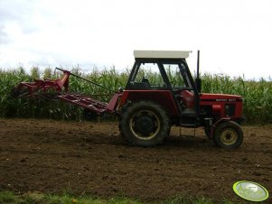 Zetor 5211 i agregat uprawowy