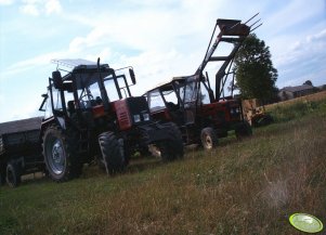 Zetor 5211 i Belarus 820