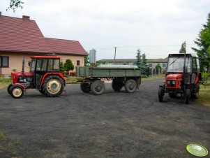 Zetor 5211 i Ursus C-330