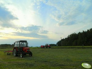 Zetor 5211 + Kverneland Taarup & Zetor 11441 + Unia Famarol