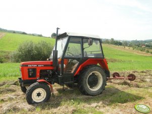 Zetor 5211 + Przewracarka