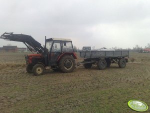 Zetor 5211 + przyczepa Autosan 