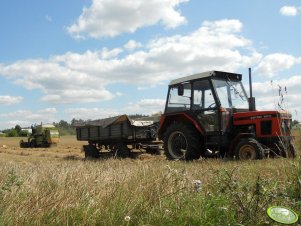 Zetor 5211 & Przyczepa & Dominator 80