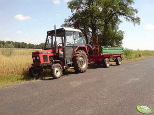 Zetor 5211 + przyczepa