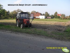 Zetor 5211 & rozrzutnik obornika