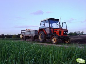 Zetor 5211 & rozrzutnik