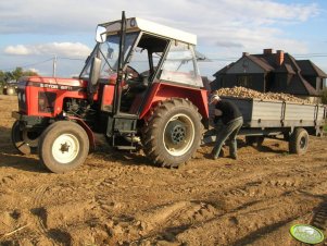 Zetor 5211 + Rozrzutnik 