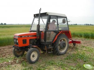 Zetor 5211 z głęboszem 