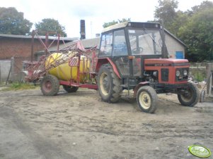 Zetor 5211 z opryskiwaczem Pilmet