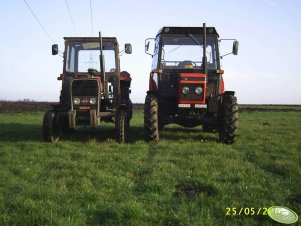 Zetor 5245 i MF 255