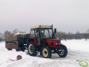 Zetor 5245 + przyczepa 