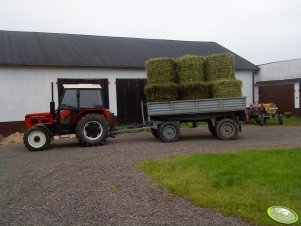 Zetor 5245 + przyczepa