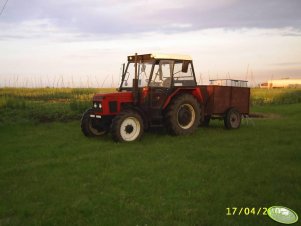 Zetor 5245 + przyczepka