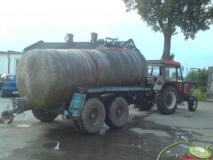 Zetor 5320 i Beczka asenizacyjna 10000l