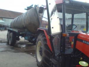 Zetor 5320 i Beczka asenizacyjna 10000l