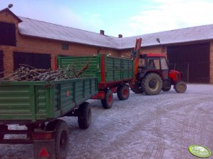 Zetor 5320 + przyczepy