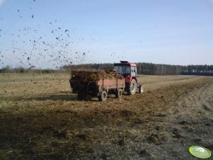 Zetor 5320 + rozrzutnik