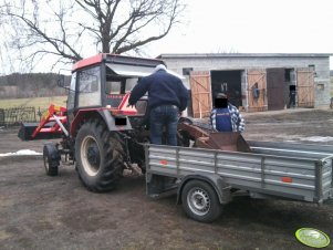 Zetor 5320 + tur + ładowacz na tył