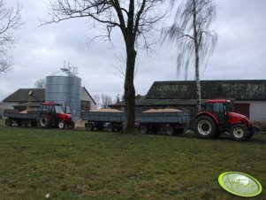 Zetor 5320, Zetor Forterra 11441 + przyczepy