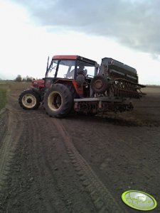 Zetor 5340 + agregat uprawowo-siewny