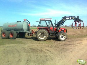 Zetor 5340 + beczkowóz