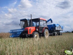 Zetor 5340 + D-55 & Bizon Z058 