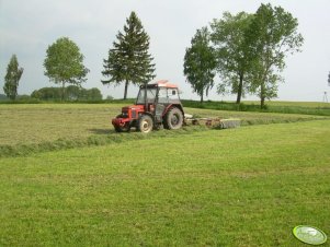 Zetor 5340 i Claas Liner