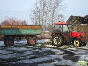 Zetor 5340 + "nowa" D-47 