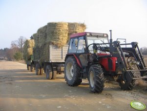 Zetor 5340 + przyczepa x2