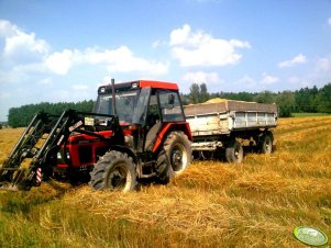 Zetor 5340 + przyczepa