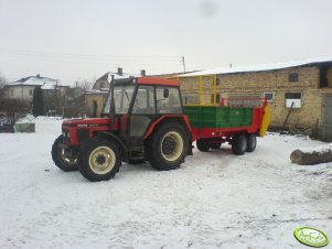 Zetor 5340 + rozrzutnik N800