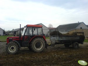 Zetor 5340 + rozrzutnik