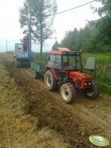 Zetor 5340 + wywrotka