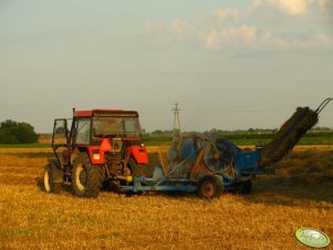 Zetor 5340+prasa Fortschritt