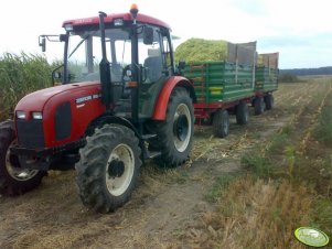 Zetor 5341 + 2x Pronar T653/2