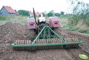 ZETOR 5545 + wał Cambridge 3m